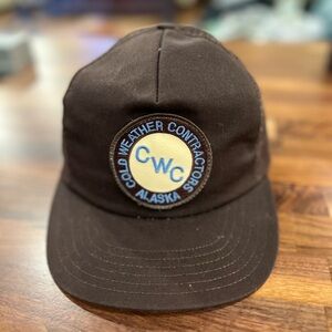 VINTAGE Cold Weather Contractors Alaska SnapBack